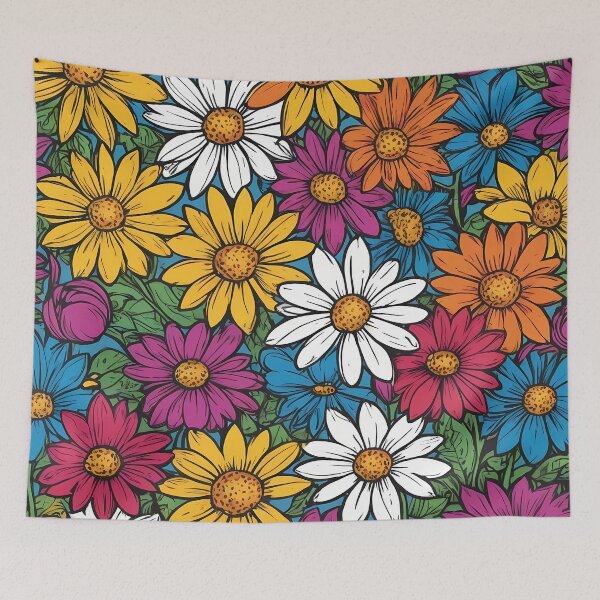 Item preview, Field of Spring Flowers designed and sold by papi1998.