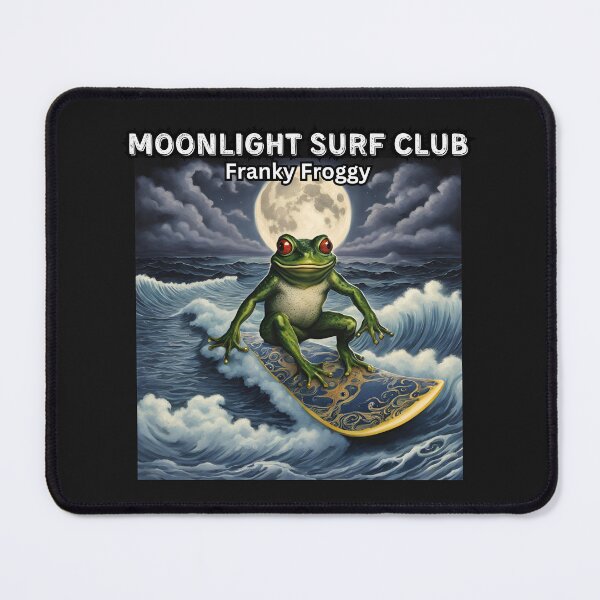 Item preview, Franky Froggy, Moonlight Surf Club designed and sold by FroggyFly Designs.