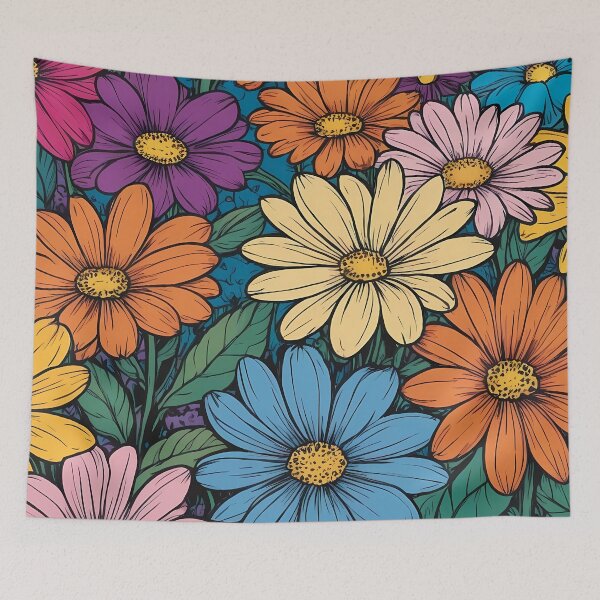 Item preview, Field of Spring Flowers designed and sold by papi1998.