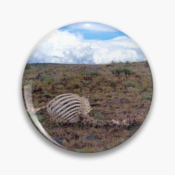 Item preview, Bones and Wildflowers I (Yakima Deer Skeleton) designed and sold by rornelson.