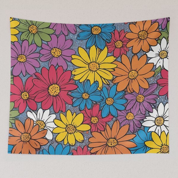 Item preview, Field of Spring Flowers designed and sold by papi1998.