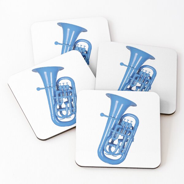 Item preview, Blue Euphonium Baritone Baby Tuba designed and sold by Havocgirl.