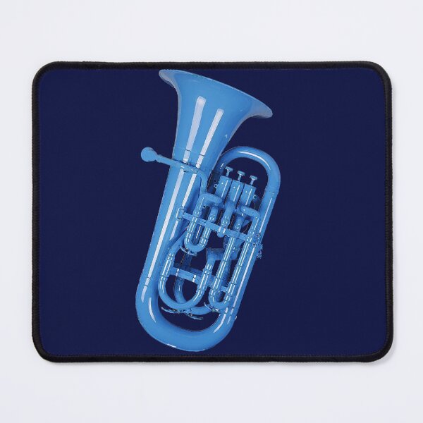 Item preview, Blue Euphonium Baritone Baby Tuba designed and sold by Havocgirl.