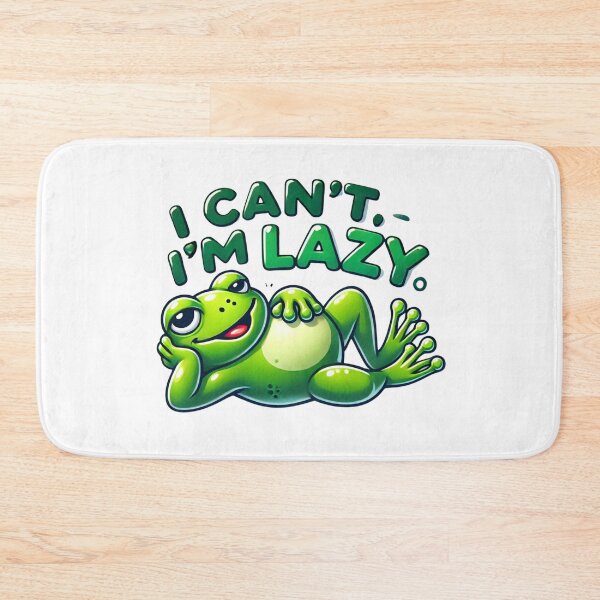 Item preview, Lazy Frog Vibes - Funny Cartoon  designed and sold by ATOTI.