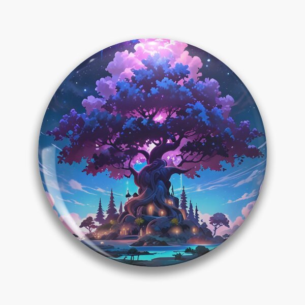 Item preview, Floating Island with Tree designed and sold by ArtbySameer.
