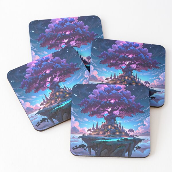 Item preview, Floating Island with Tree designed and sold by ArtbySameer.