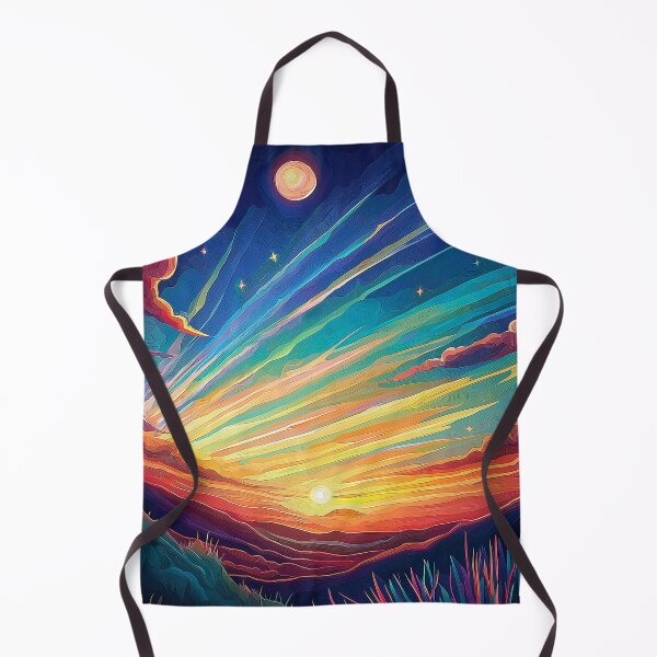 Item preview, Fantasy Dreamscape - Sun and Moon Digital Painting designed and sold by Fantasy Masterpiece.