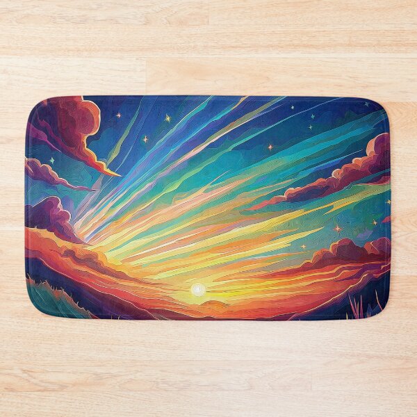 Item preview, Fantasy Dreamscape - Sun and Moon Digital Painting designed and sold by Fantasy Masterpiece.