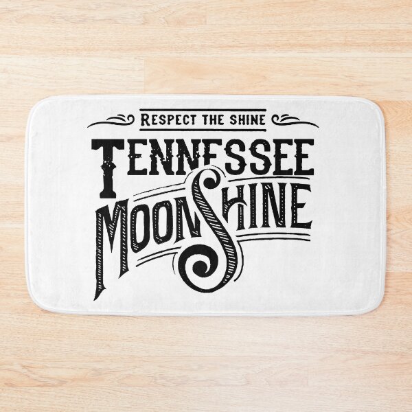 Item preview, Respect The Shine; Tennessee Moonshine; designed and sold by StickerApe.