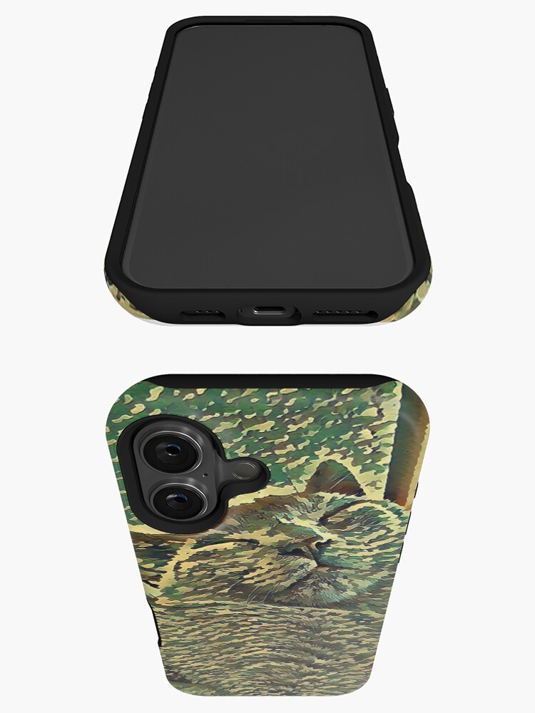 Thumbnail 3 von 4, iPhone-Hülle, SCHLAFENDE KATZE designt und verkauft von fuxart.