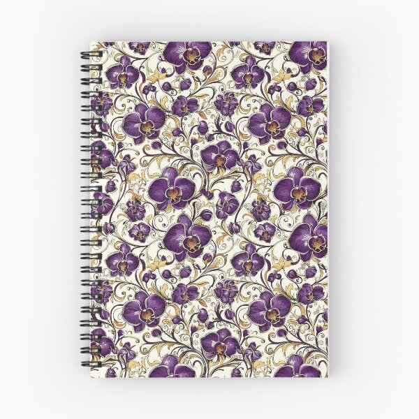 Item preview, Graceful floral designs featuring colorful orchid motifs designed and sold by Piotrek0001.
