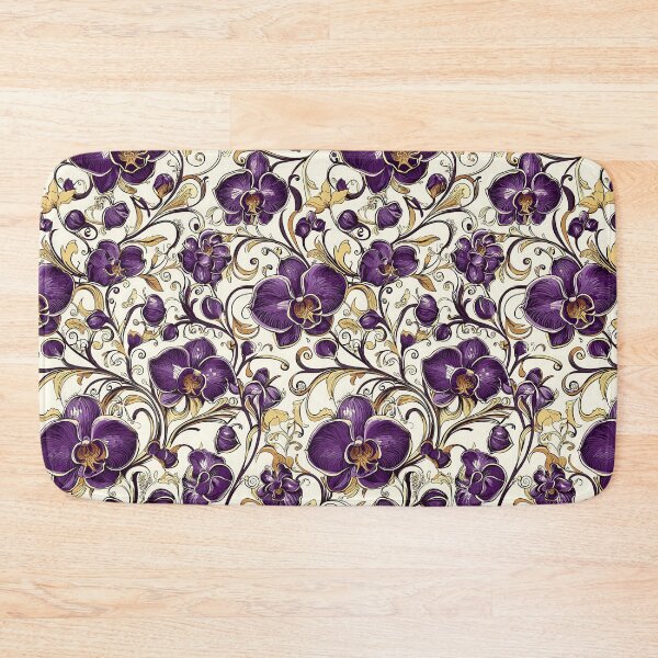 Item preview, Graceful floral designs featuring colorful orchid motifs designed and sold by Piotrek0001.