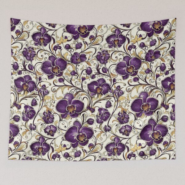 Item preview, Graceful floral designs featuring colorful orchid motifs designed and sold by Piotrek0001.