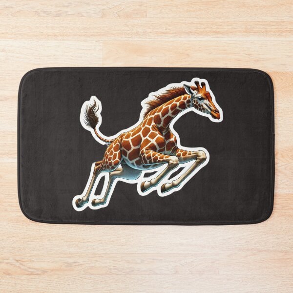 Item preview,  Sprinting Giraffe in Motion designed and sold by Wiredart.