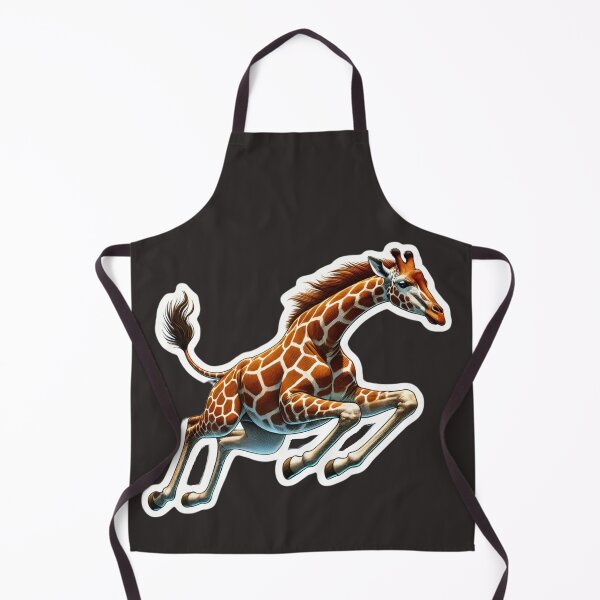 Item preview,  Sprinting Giraffe in Motion designed and sold by Wiredart.