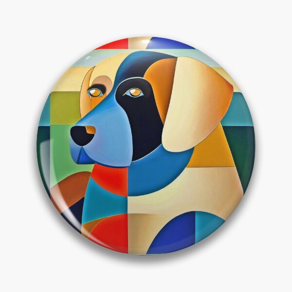 Item preview, Abstract painting labrador designed and sold by CristalleLisa.