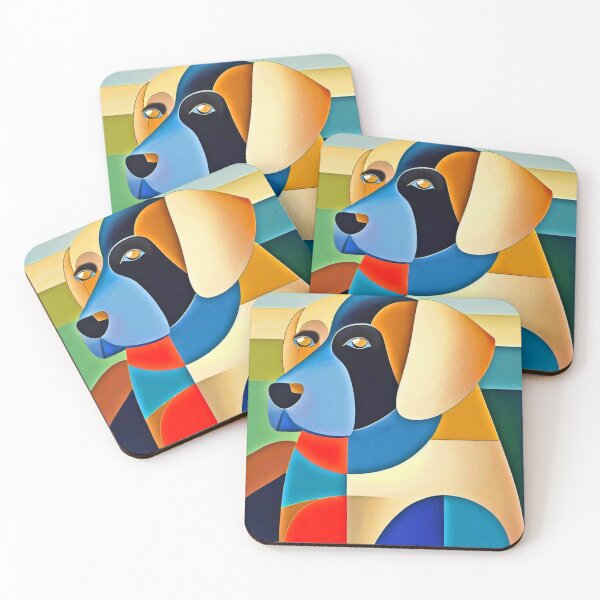 Item preview, Abstract painting labrador designed and sold by CristalleLisa.