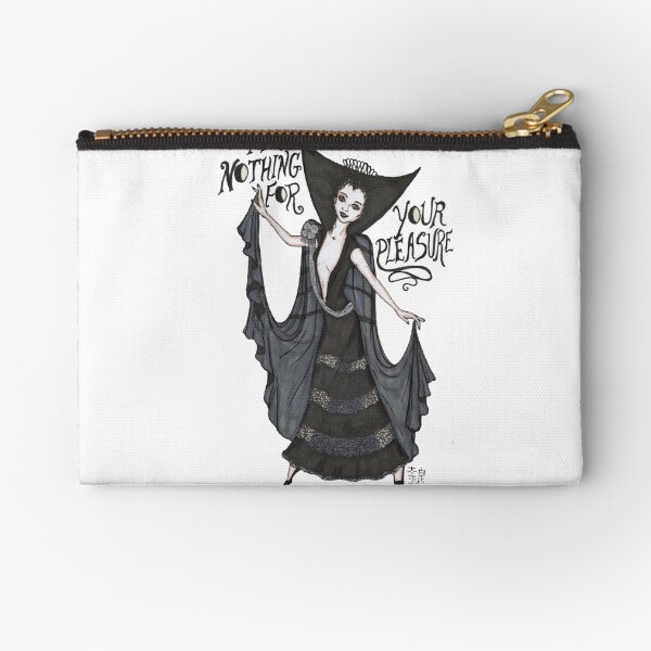 Lily in the Black Dress Zipper Pouch