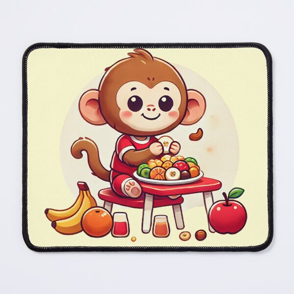 Item preview, Little Monkey's Fruit Feast designed and sold by ArtyRed.