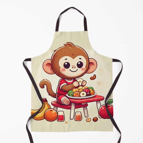Item preview, Little Monkey's Fruit Feast designed and sold by ArtyRed.
