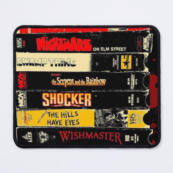 Item preview, VHS Horror movies: melancholy vision of 80s scary movies... designed and sold by milodesign.