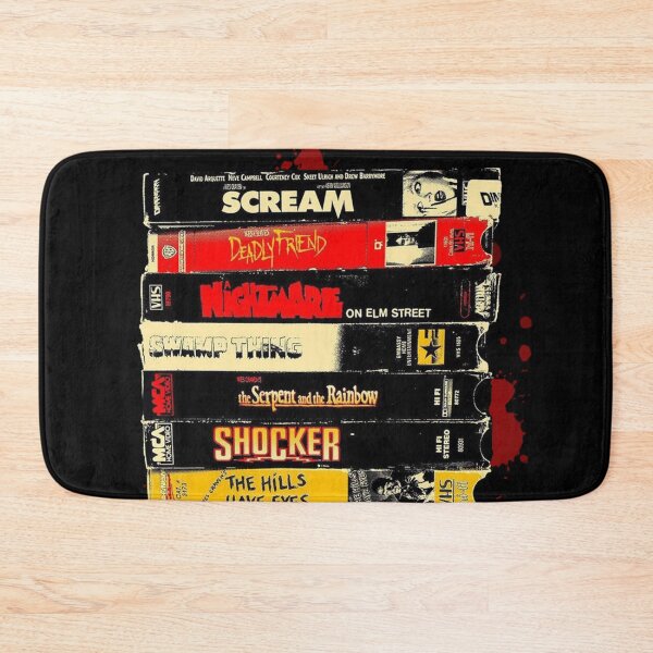 Item preview, VHS Horror movies: melancholy vision of 80s scary movies... designed and sold by milodesign.