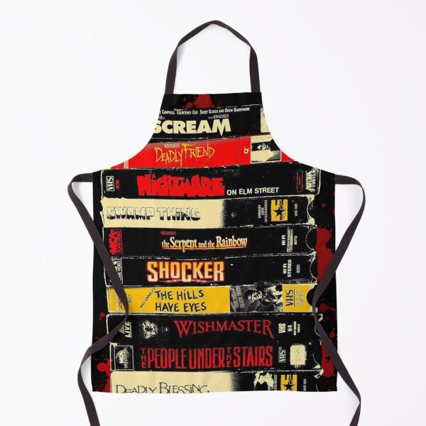 Item preview, VHS Horror movies: melancholy vision of 80s scary movies... designed and sold by milodesign.