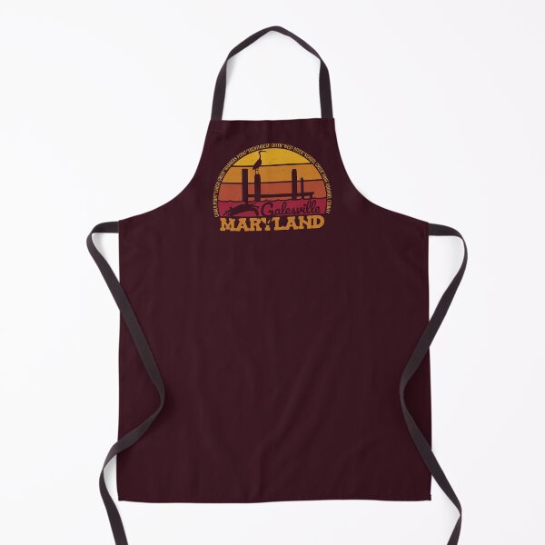 Item preview, Galesville Maryland Sunset Retro Local Pride Logo designed and sold by CRHPOD20.