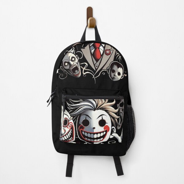 Item preview, Eccentric Anime Hero with Masks - Dark Humor Design designed and sold by Zuday.
