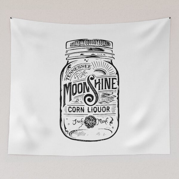 Item preview, Tennessee Moonshine; Corn Liquor; designed and sold by StickerApe.