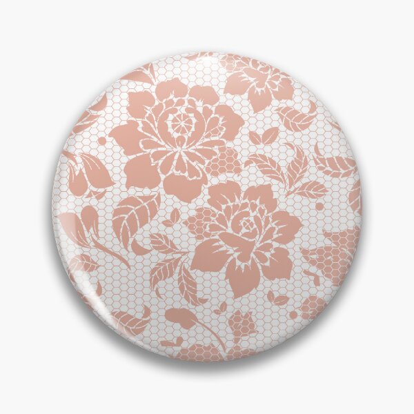 Item preview, Lace Floral Pattern Delicate Lacework Vintage Lace Design Floral Lace Motif Romantic Lace Pattern designed and sold by TolgaSal.