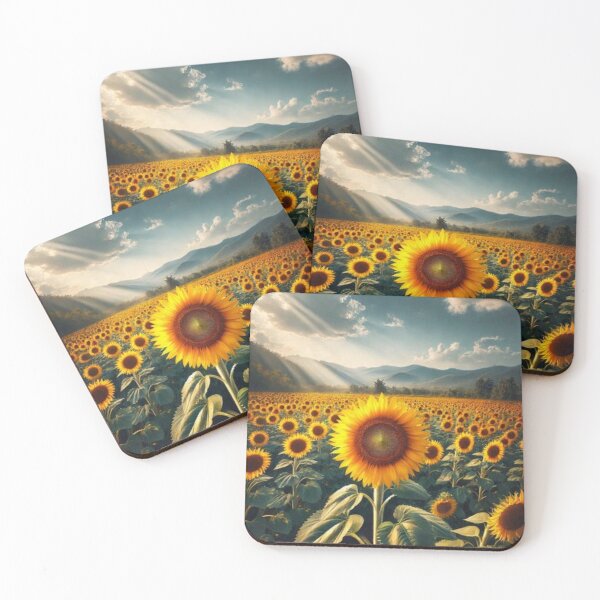 Item preview, Sunflower In A Beautiful Vast Field  designed and sold by IrsathThaslima.
