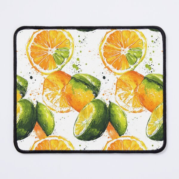 Item preview, Energetic orange and lime patterns with bold colors designed and sold by Piotrek0001.