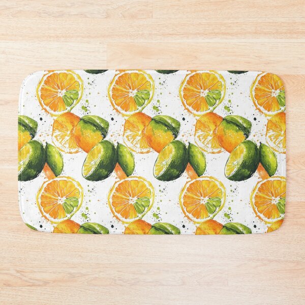 Item preview, Energetic orange and lime patterns with bold colors designed and sold by Piotrek0001.