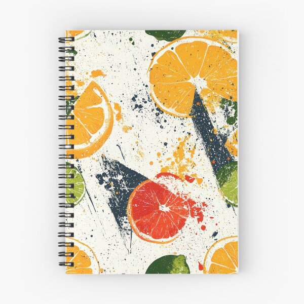 Item preview, Modern citrus-inspired art with dynamic designs designed and sold by Piotrek0001.