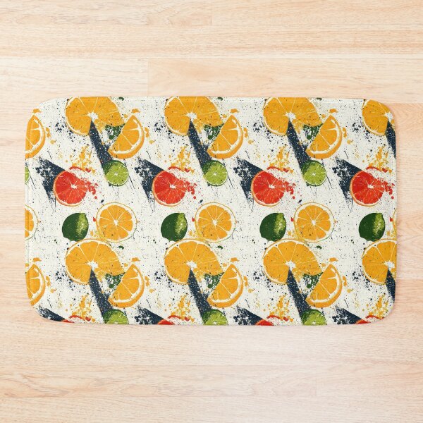 Item preview, Modern citrus-inspired art with dynamic designs designed and sold by Piotrek0001.