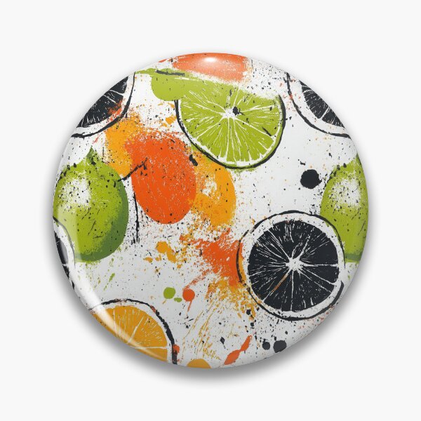 Item preview, Artistic orange and lime compositions with splashes designed and sold by Piotrek0001.