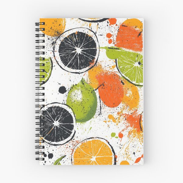 Item preview, Artistic orange and lime compositions with splashes designed and sold by Piotrek0001.