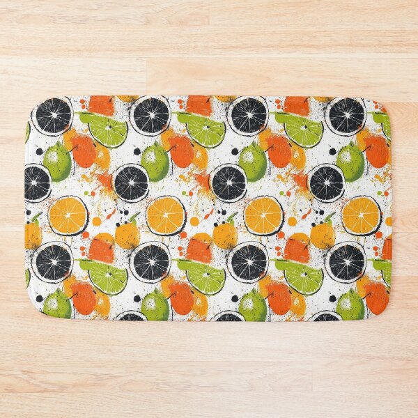Item preview, Artistic orange and lime compositions with splashes designed and sold by Piotrek0001.