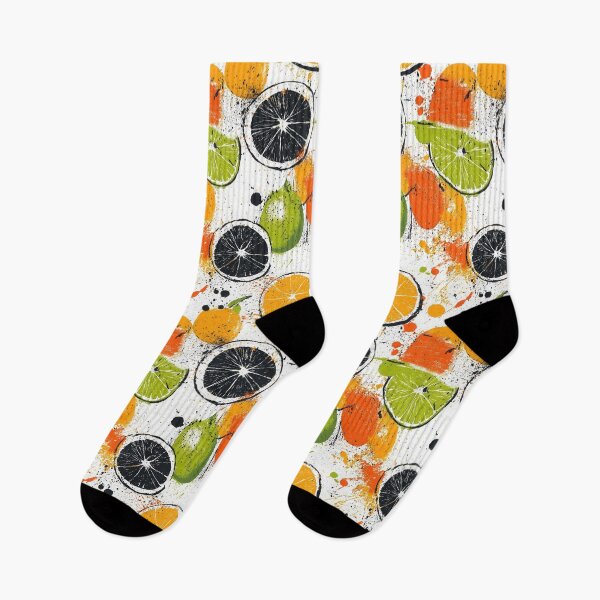 Item preview, Artistic orange and lime compositions with splashes designed and sold by Piotrek0001.