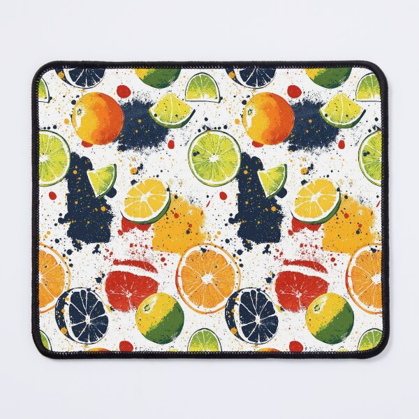 Item preview, Fresh fruit illustrations with vibrant abstract elements designed and sold by Piotrek0001.