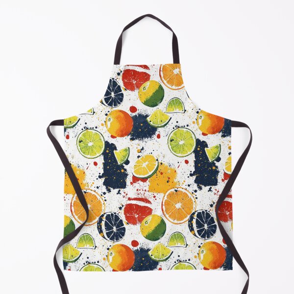 Item preview, Fresh fruit illustrations with vibrant abstract elements designed and sold by Piotrek0001.