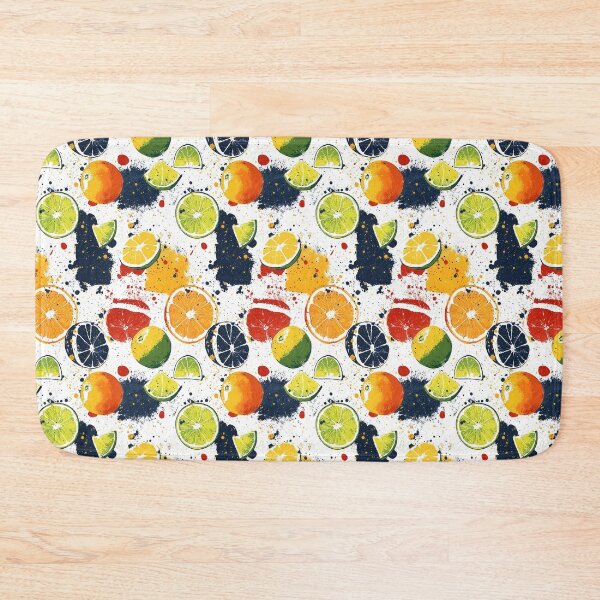 Item preview, Fresh fruit illustrations with vibrant abstract elements designed and sold by Piotrek0001.