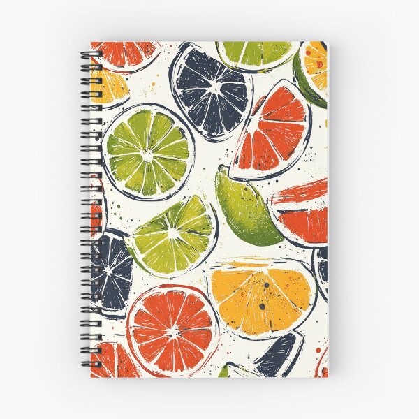 Item preview, Colorful citrus designs with bold artistic strokes designed and sold by Piotrek0001.