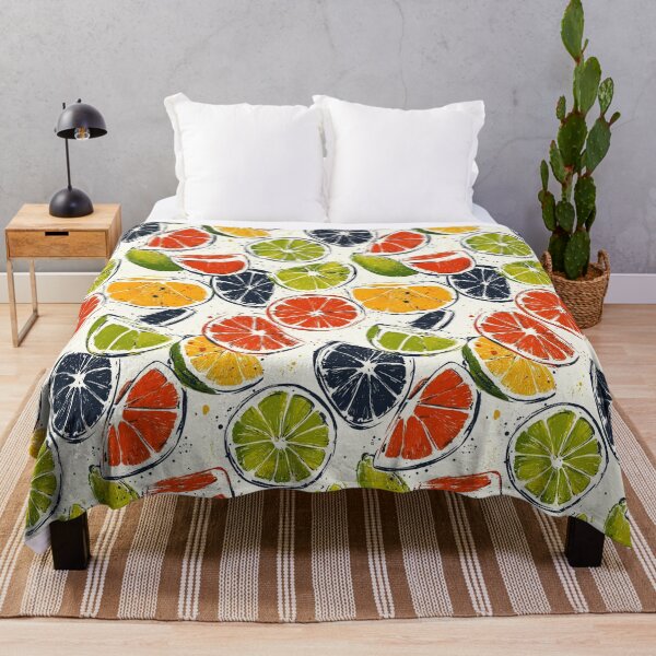 Item preview, Colorful citrus designs with bold artistic strokes designed and sold by Piotrek0001.