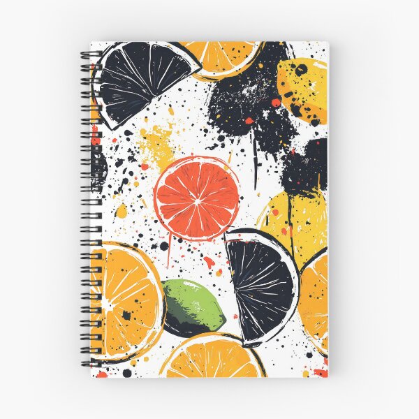 Item preview, Abstract orange and lime patterns with vivid tones designed and sold by Piotrek0001.