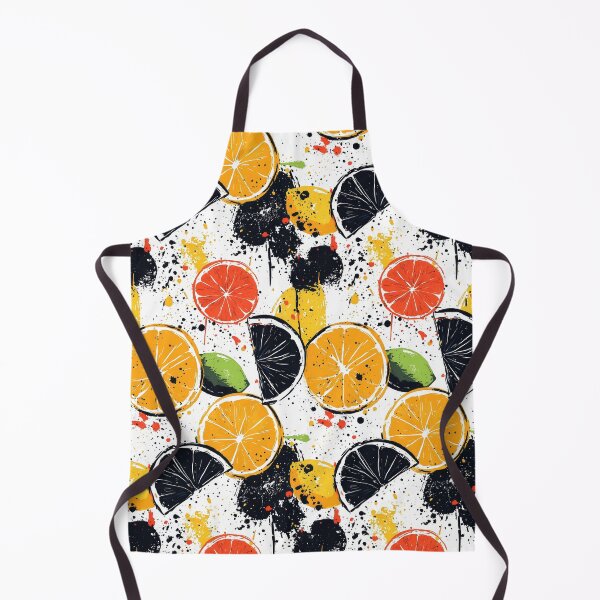 Item preview, Abstract orange and lime patterns with vivid tones designed and sold by Piotrek0001.