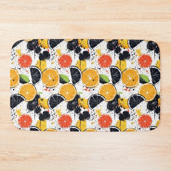 Item preview, Abstract orange and lime patterns with vivid tones designed and sold by Piotrek0001.