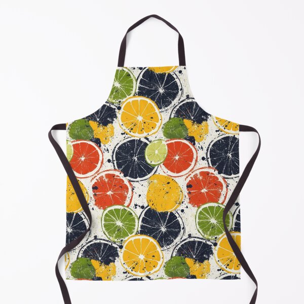 Item preview, Playful citrus art with splashes and textures designed and sold by Piotrek0001.