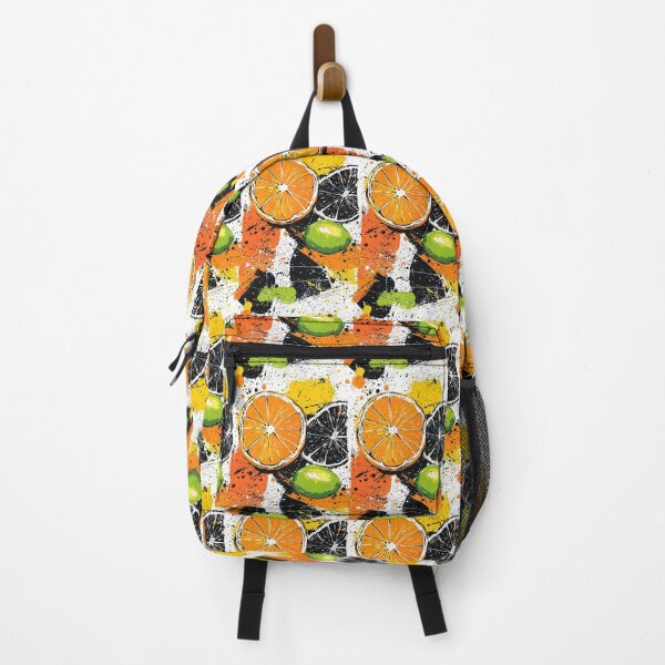 Item preview, Citrus-inspired modern art with vibrant splashes designed and sold by Piotrek0001.